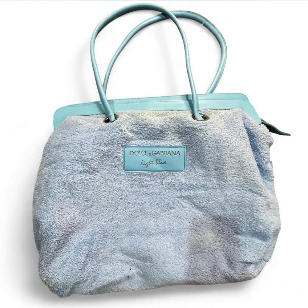 Dolce & Gabbana Blue Tote Bag Casual Chic